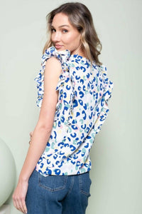 Hailey & Co - Animal Print Blouse