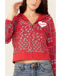 Wrangler - Bandana Zip Up Hoodie