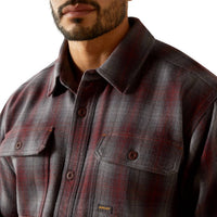 Ariat - Rebar Heavy Flannel Work Snap Shirt