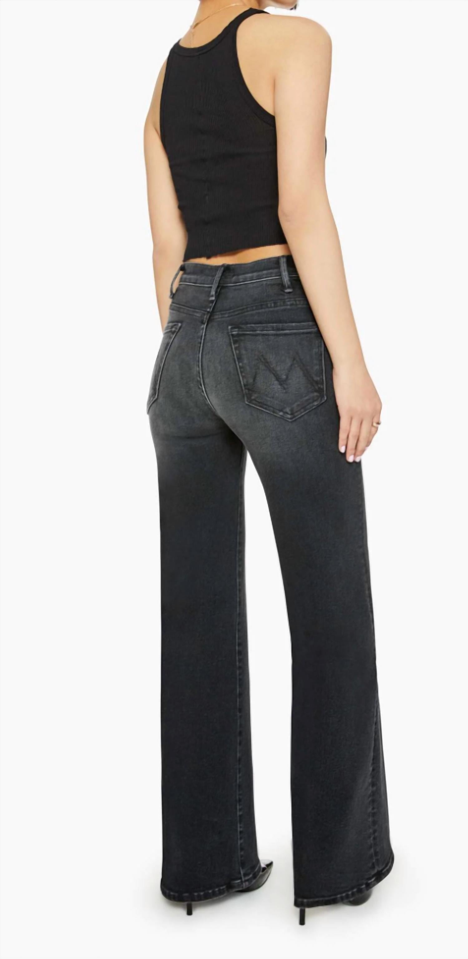 Mother - Lil Hustler Roller Sneak Jeans