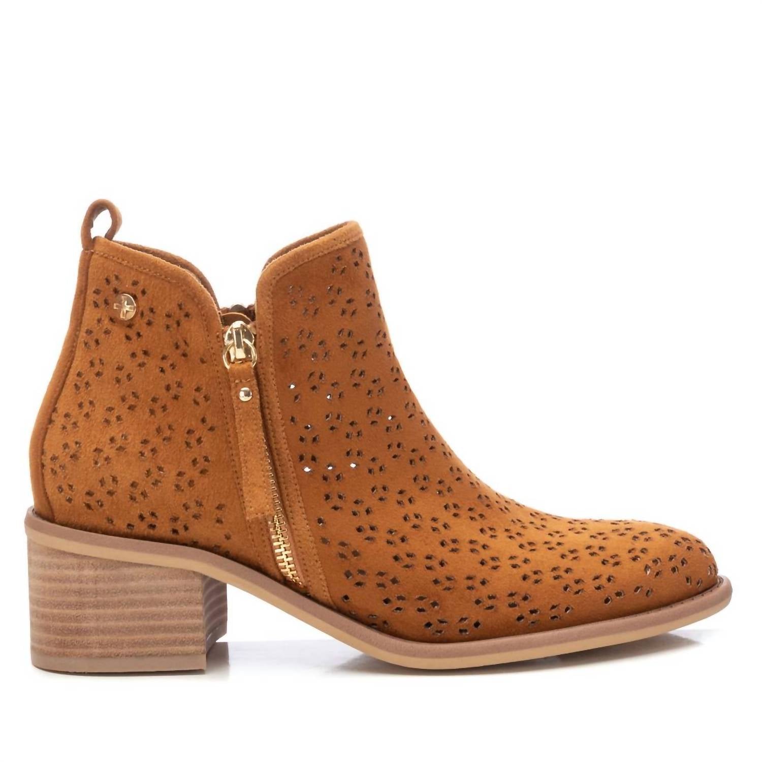 Xti - Women's Suede Ankle Booties