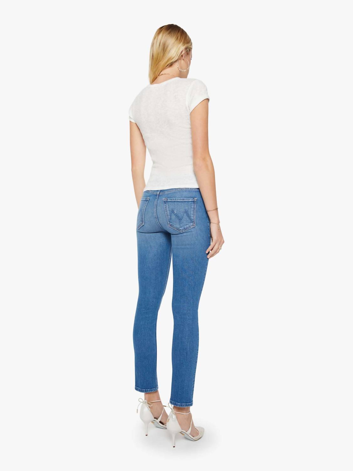 Mother - The Dazzler Hover Mid Rise Jeans