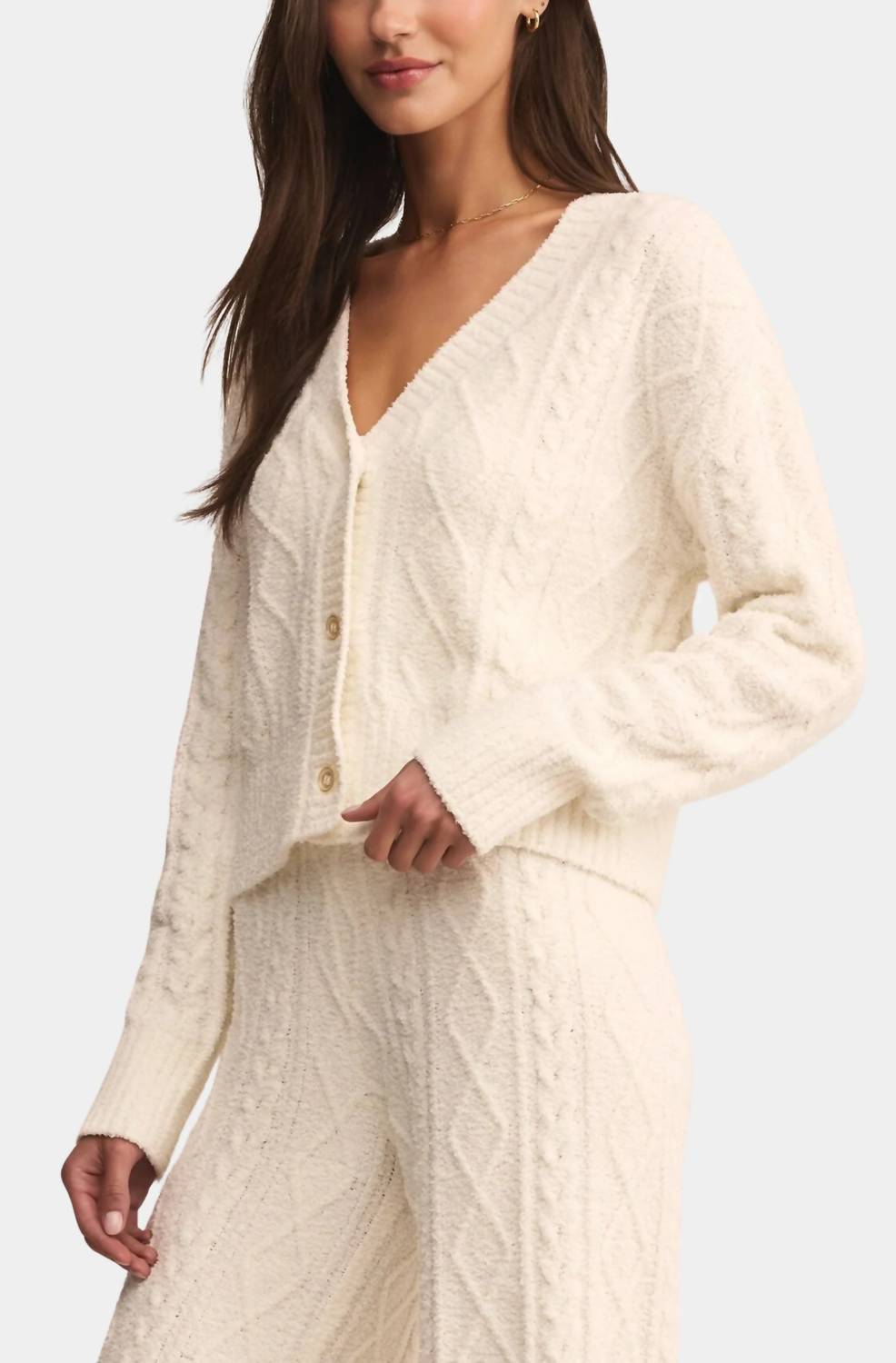 Z Supply - Teddy Cable Knit Cardigan