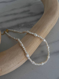 Chansuttpearls Women's Arianna Necklace in white - women's jewelry - detail view