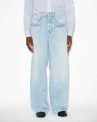 Isabel Marant - Janael High Rise Loose Fit Jeans