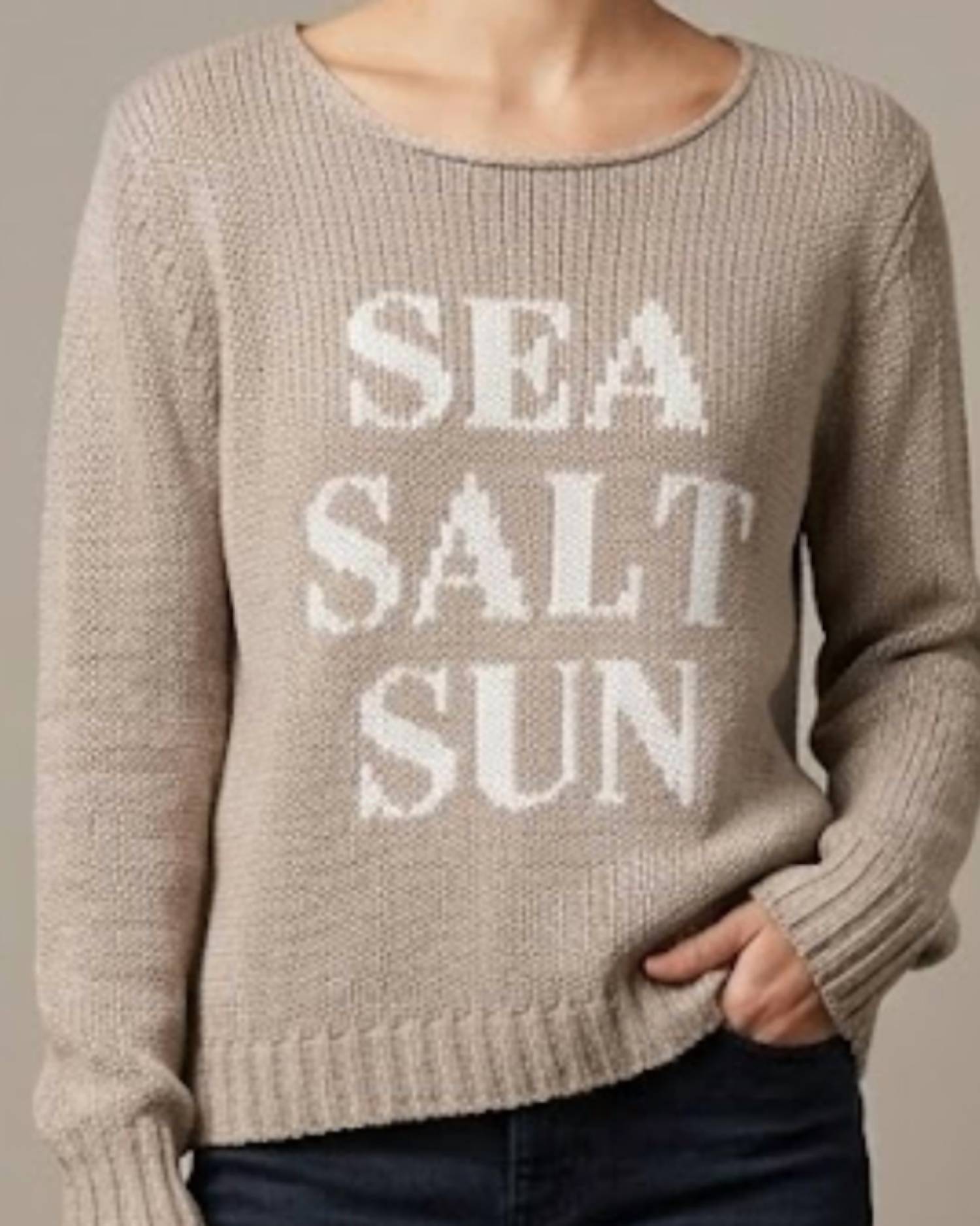 Wooden Ships - Sea Salt Sun Crewneck Sweater