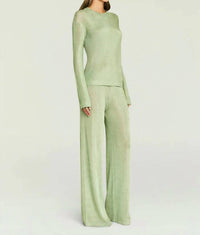 Ser.O.Ya - Sheldon Metallic Knit Pant