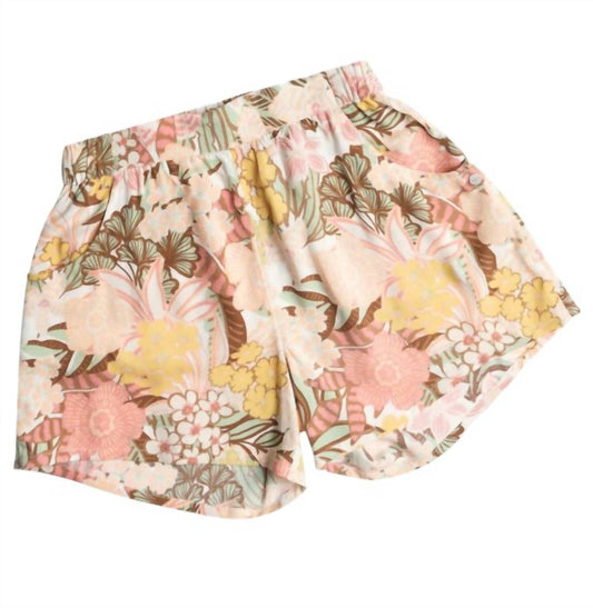 Roxy - Girl's Midnight Avenue Flowy Printed Shorts