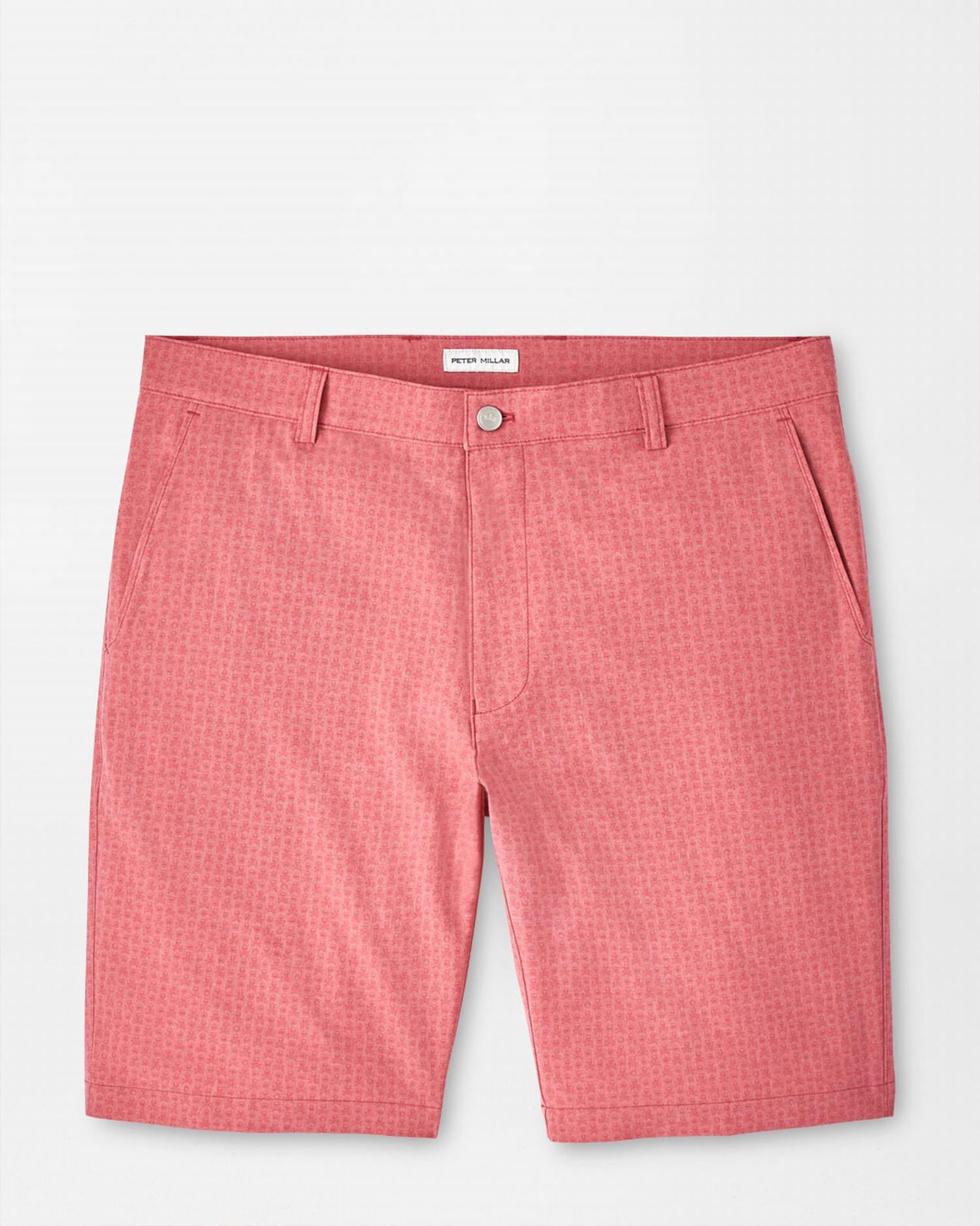 PETER MILLAR Shackleford Skull In One Performance Hybrid Short in one performance hybrid short in cape red - men's shorts - view 4