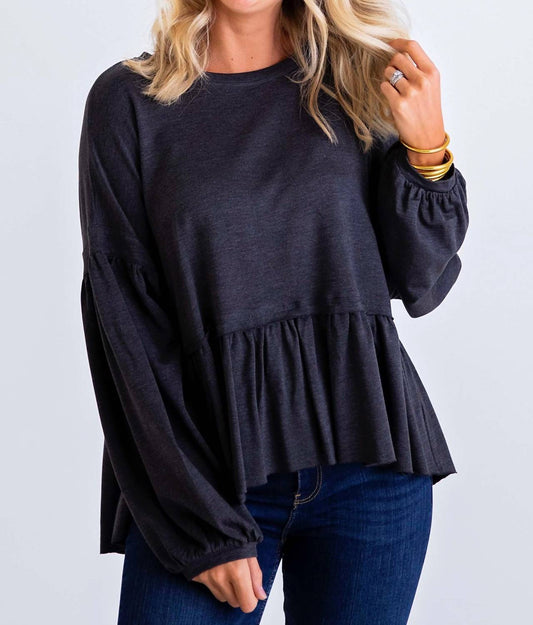 Karlie - CARMEN RUFFLE TOP