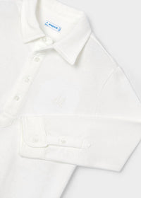 Mayoral - Boys' Long Sleeve Basic Polo