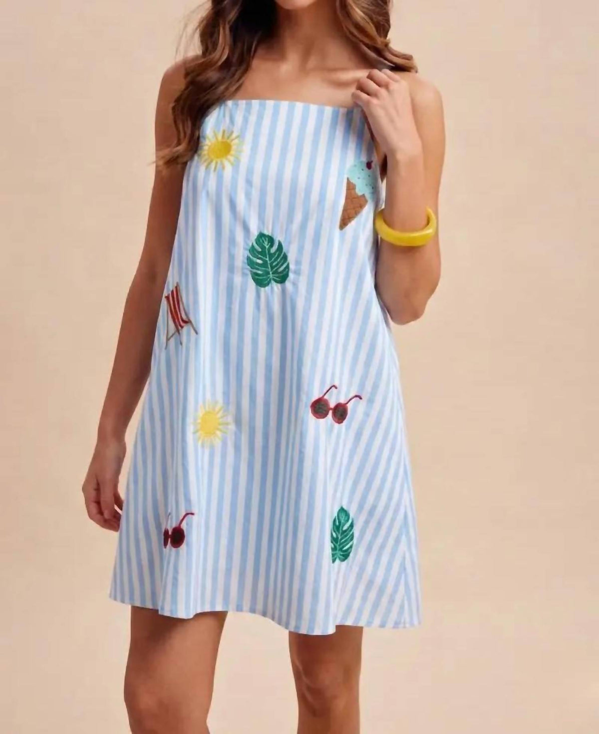 Anniewear - Summer Vibes Mini Dress