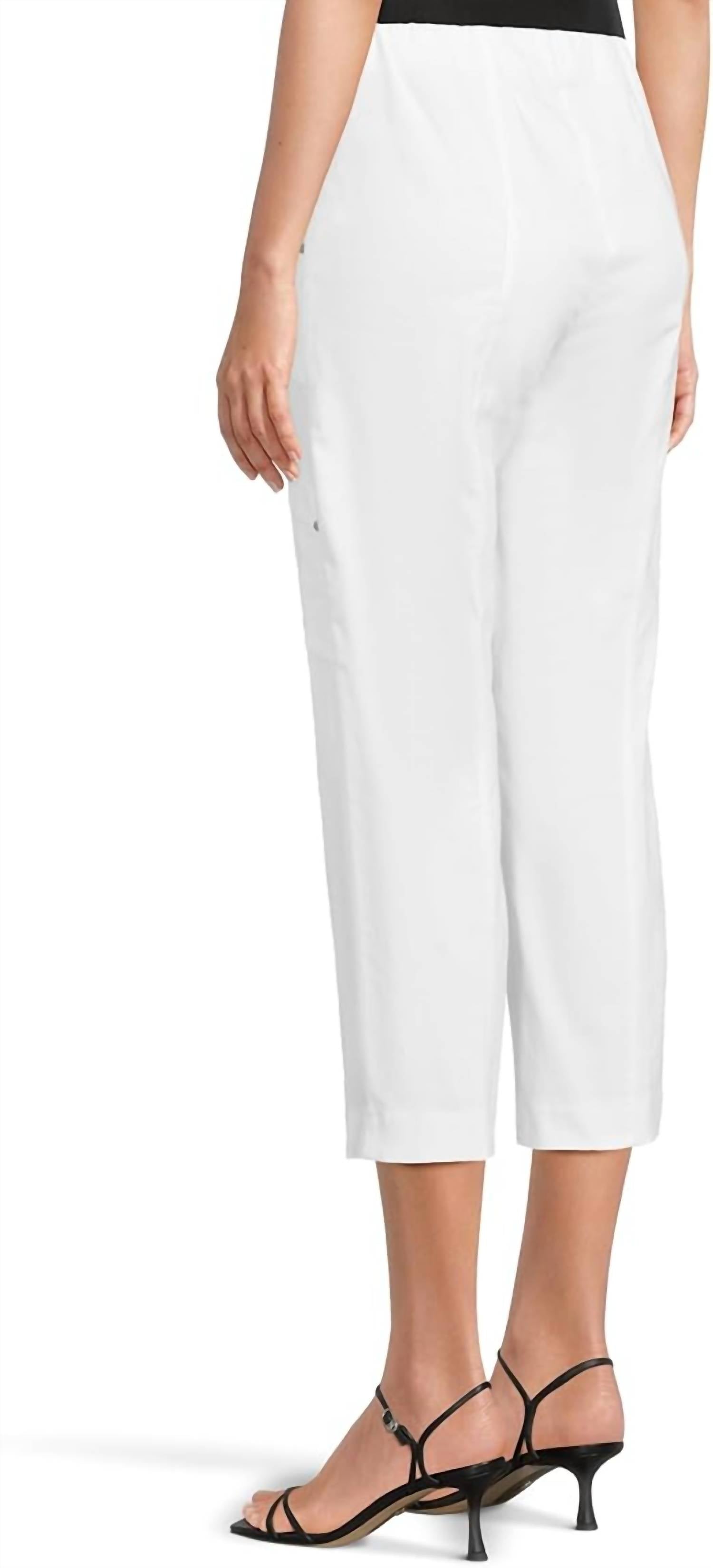 Elliott Lauren - Pull On Crop Cargo Pant