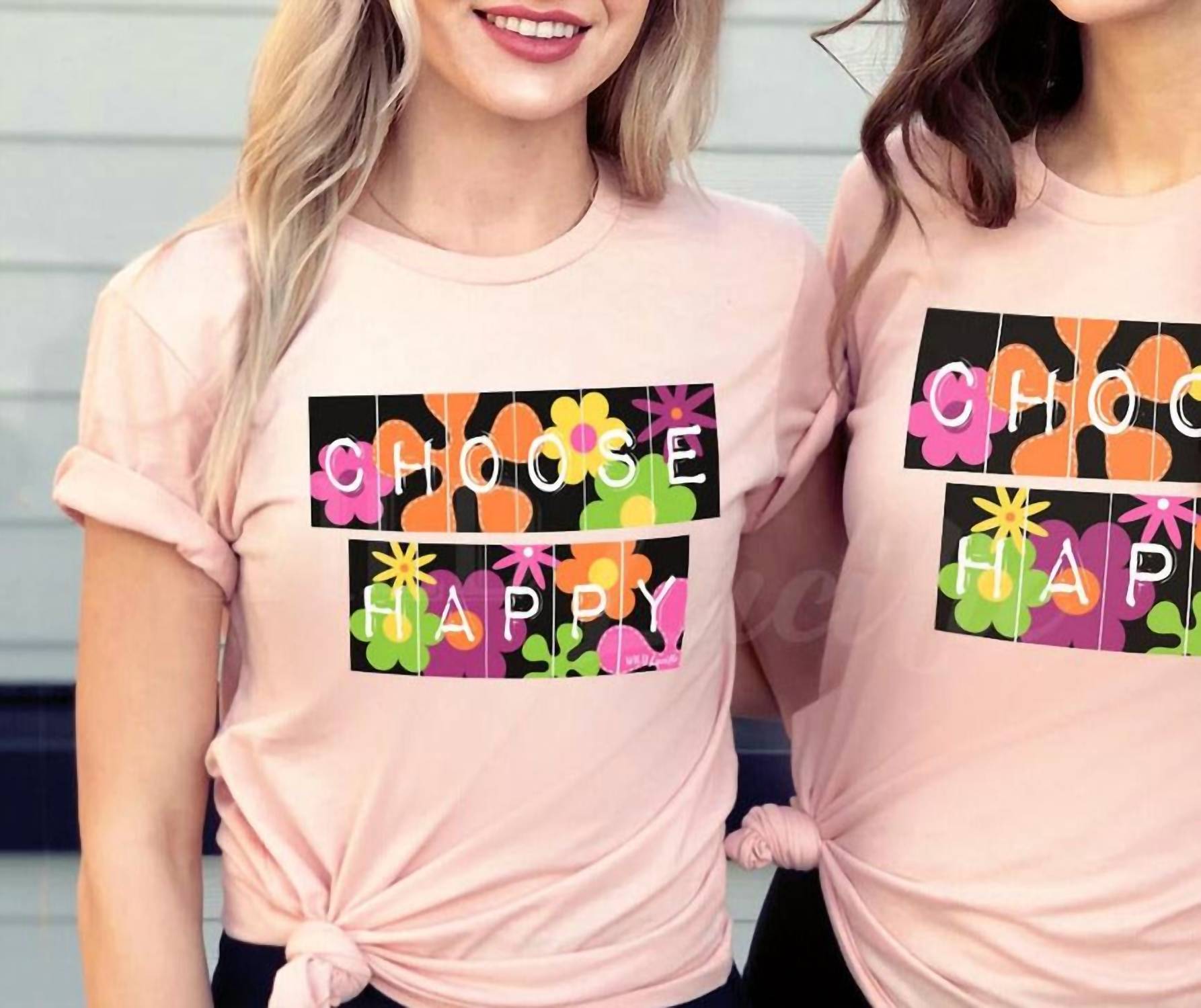 Wild Lucille - Choose Happy Graphic Tee