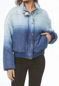 Young Fabulous & Broke - Pippa Denim Puffer Jacket