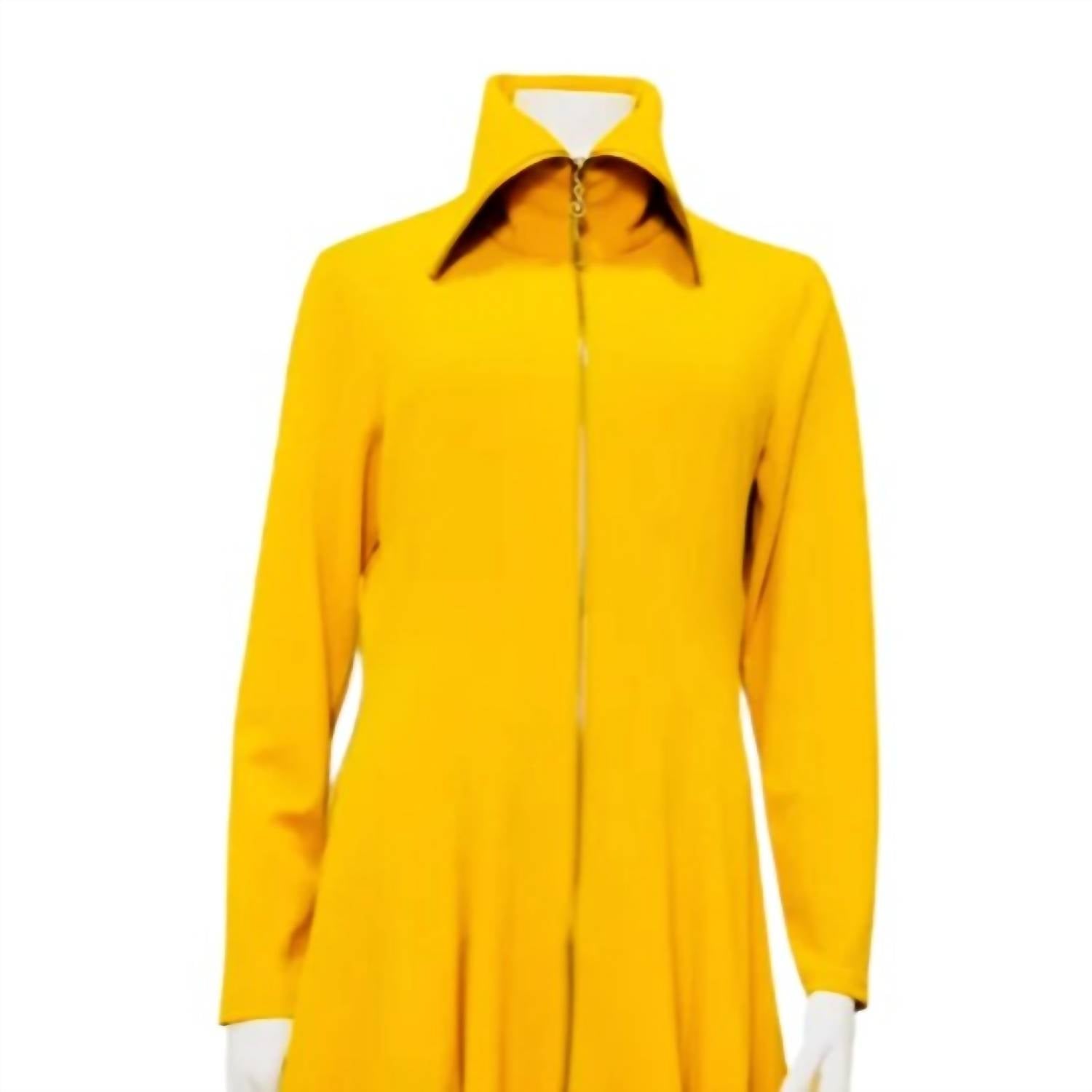 Samuel Dong - Women's Knit Crepe Zip Dress