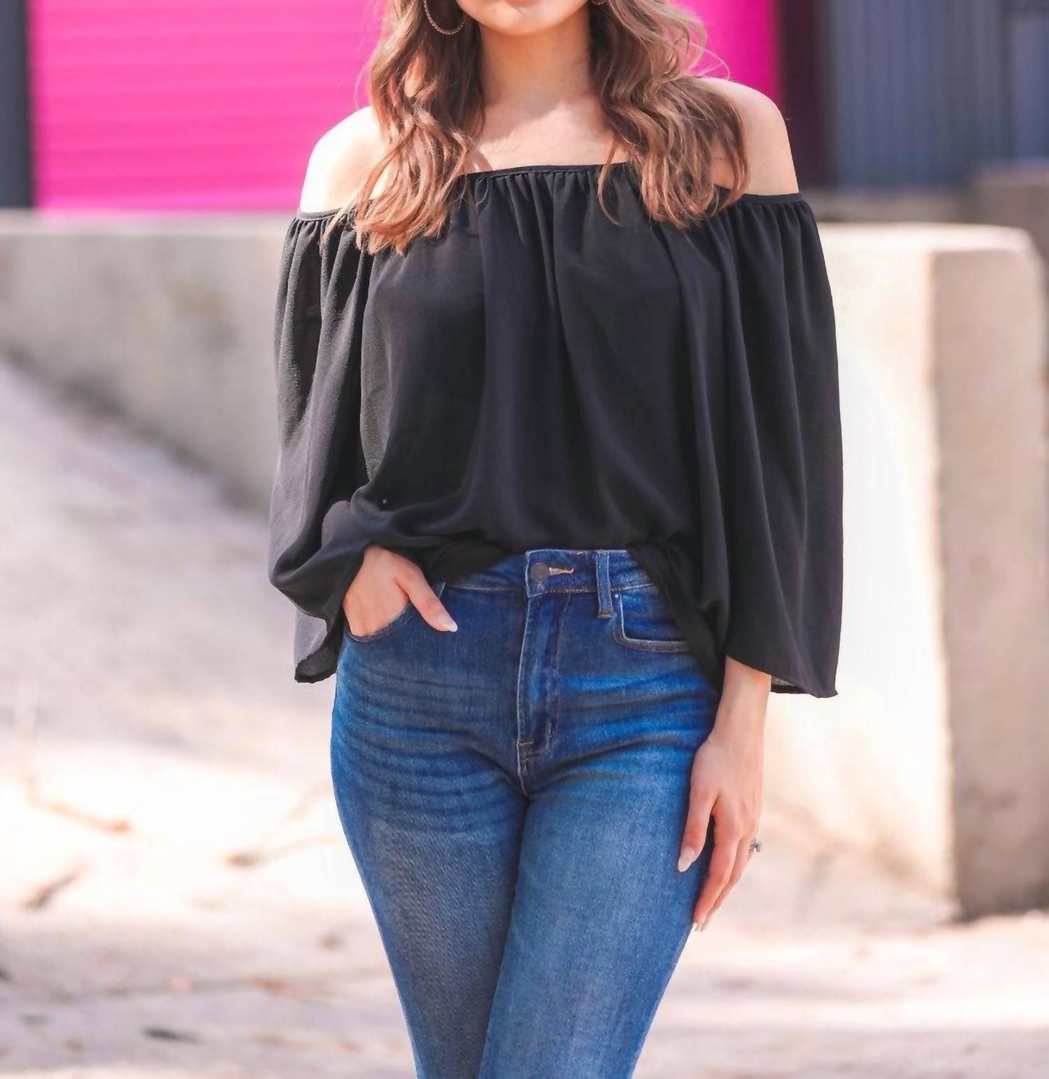 Jess Lea - Charlotte Cold Shoulder Top