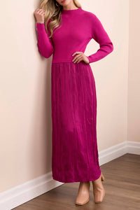 Tribal - Twofer Maxi Dress With Lining
