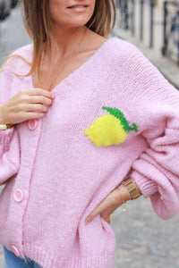 Scandal Italy - Limoncello Knit Cardigan
