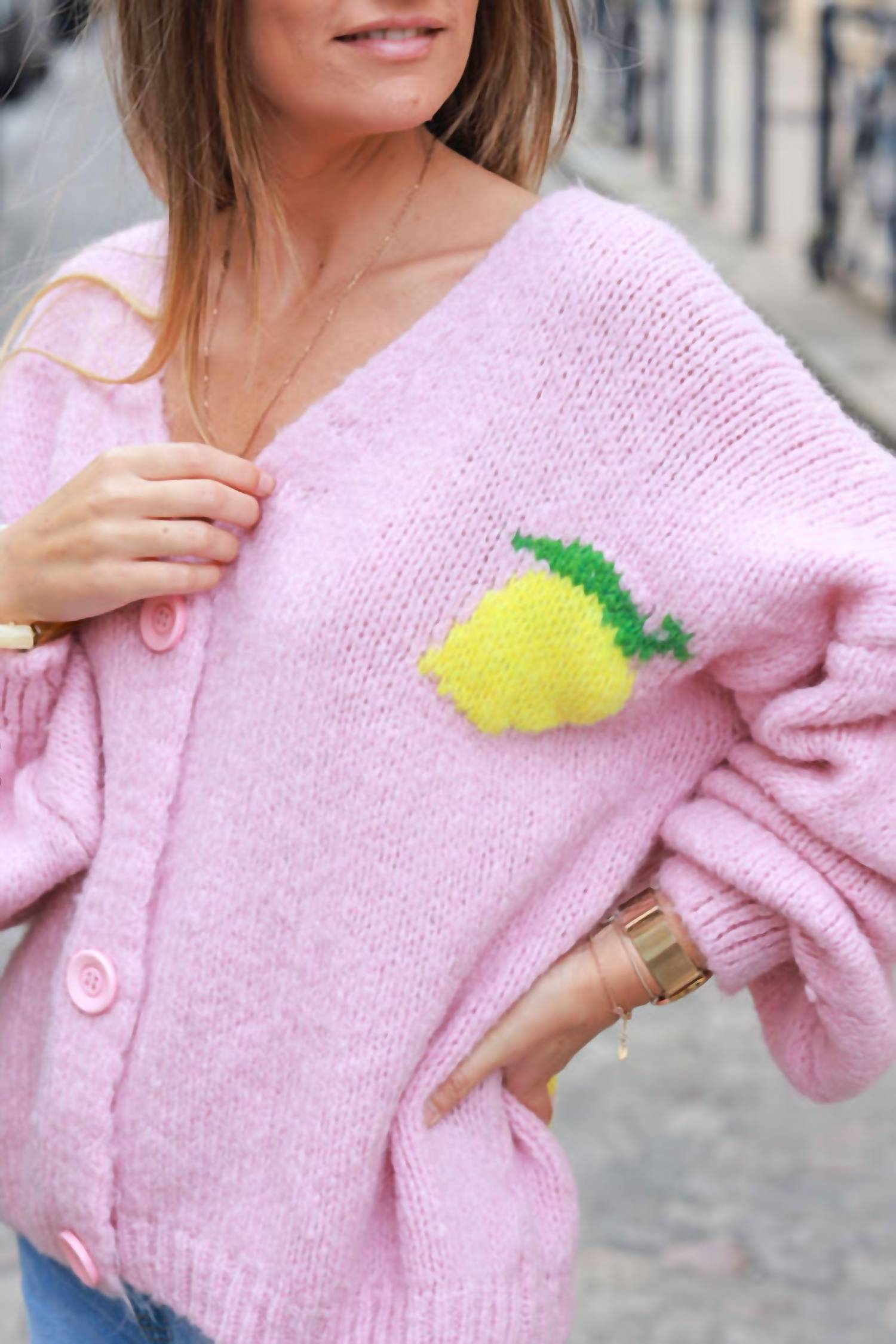 Scandal Italy - Limoncello Knit Cardigan