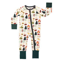 Emerson And Friends - Boy's Camp Emerson Bamboo Convertible Pajamas