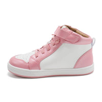 Oldsoles - Girl's Team Star High Top Lace-up Sneakers