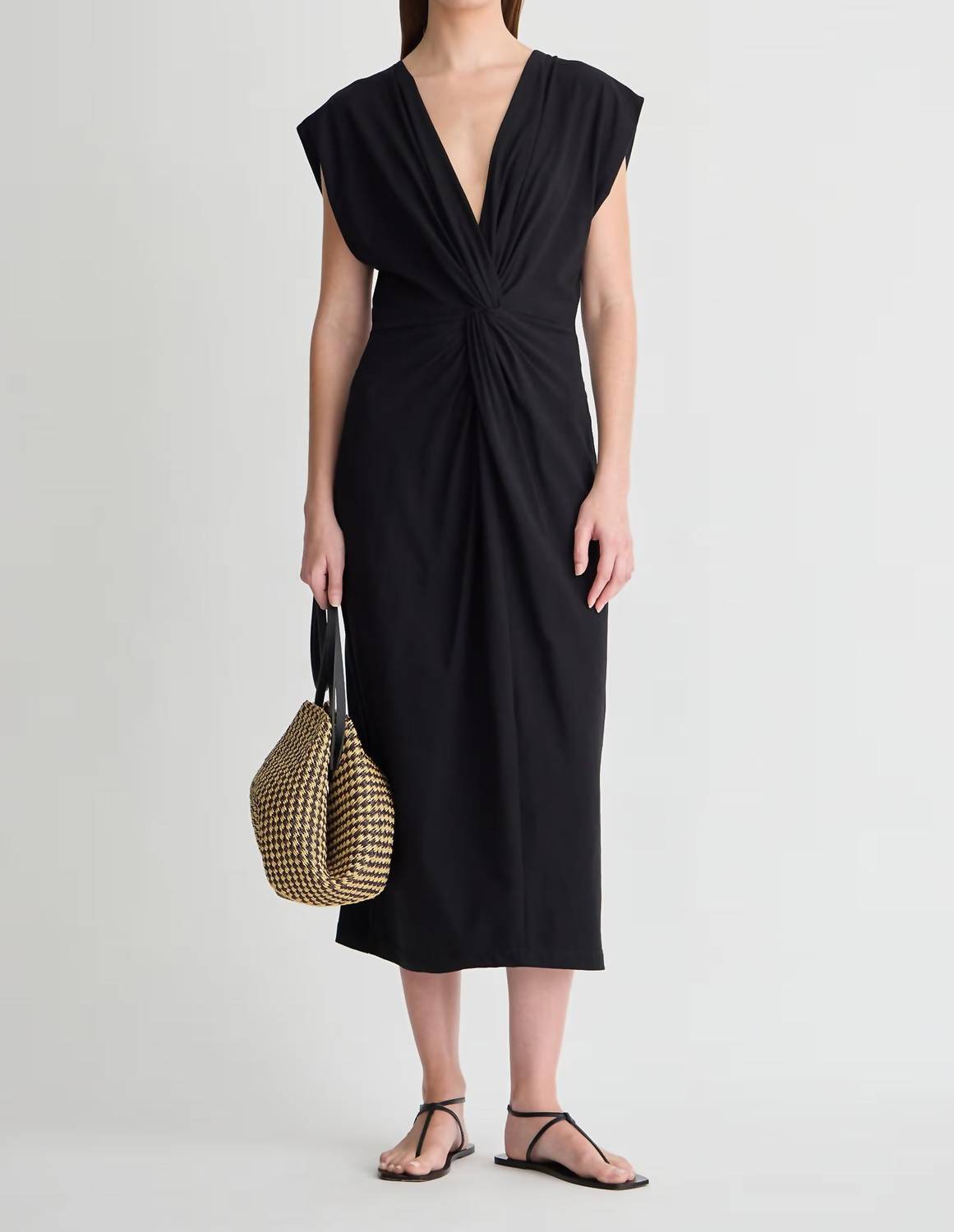 Apiece Apart - Margit Twist Front Column Midi Dress