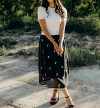 Mikarose - Delilah Scalloped Cardigan