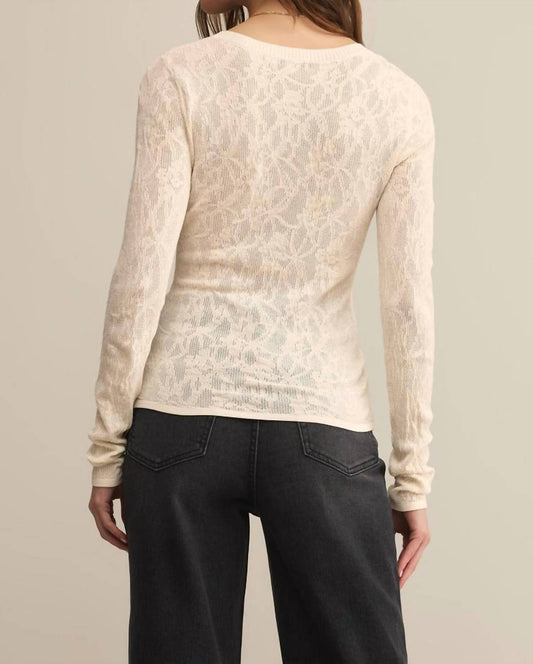 Z Supply - Tibi Scoop Mesh Top