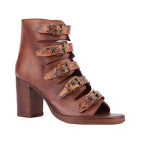 Vintage Foundry Co. Women's Lauralyn Heeled Sandal in brown - women's sandal