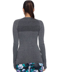 Body Glove - Charcoal Joshua Tree Seamless Long Sleeve Pullover
