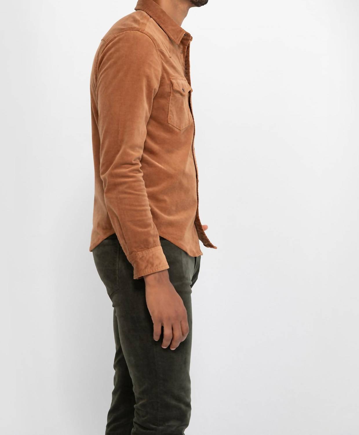 Monfrere - Eastwood Needle Cord Long Sleeve Shirt
