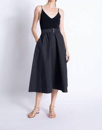 Karina Grimaldi - Phoenix Knit Combo Midi Dress