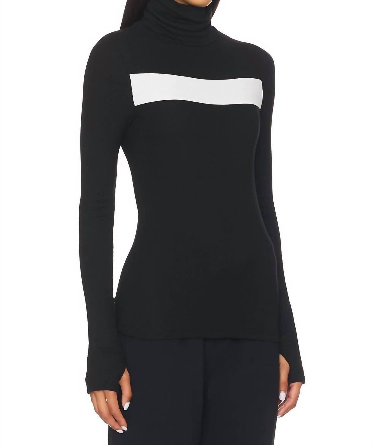 Splits59 - Lennon Rib Turtleneck Top