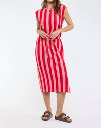 Wishlist - Presley Striped Midi Dress