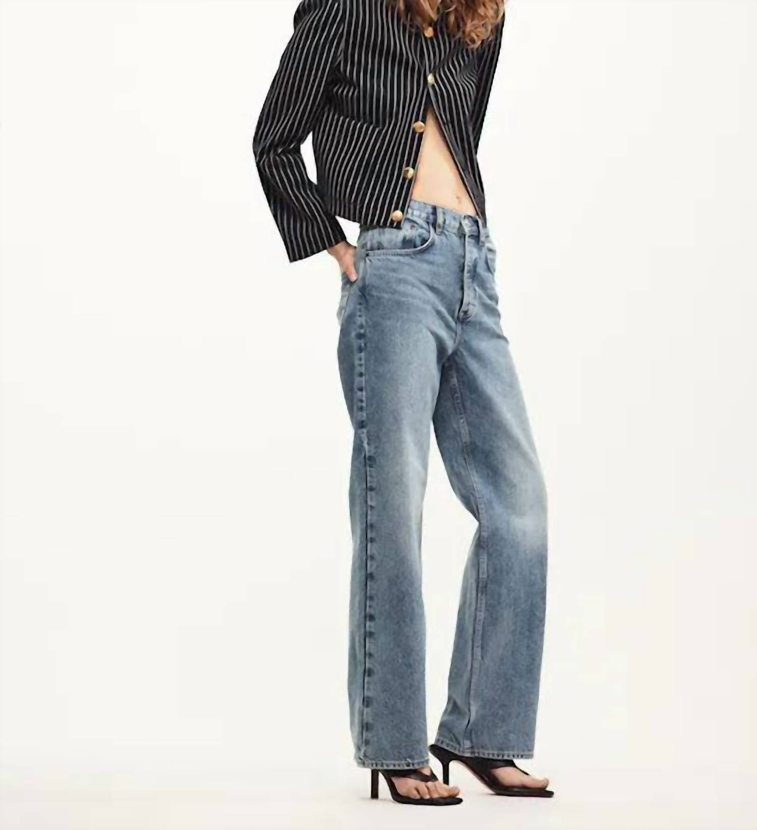 Frame - Slouchy Straight Jeans