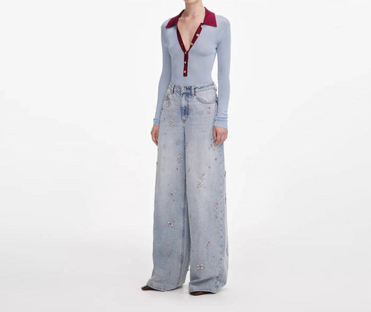 Self-Portrait - Knit Bodysuit