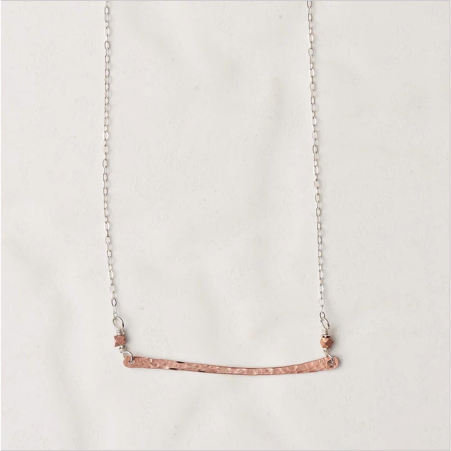 Clovis Jewelry - Copper Bar Necklace