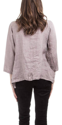 Gigi Moda - Maira Linen Tunic Top