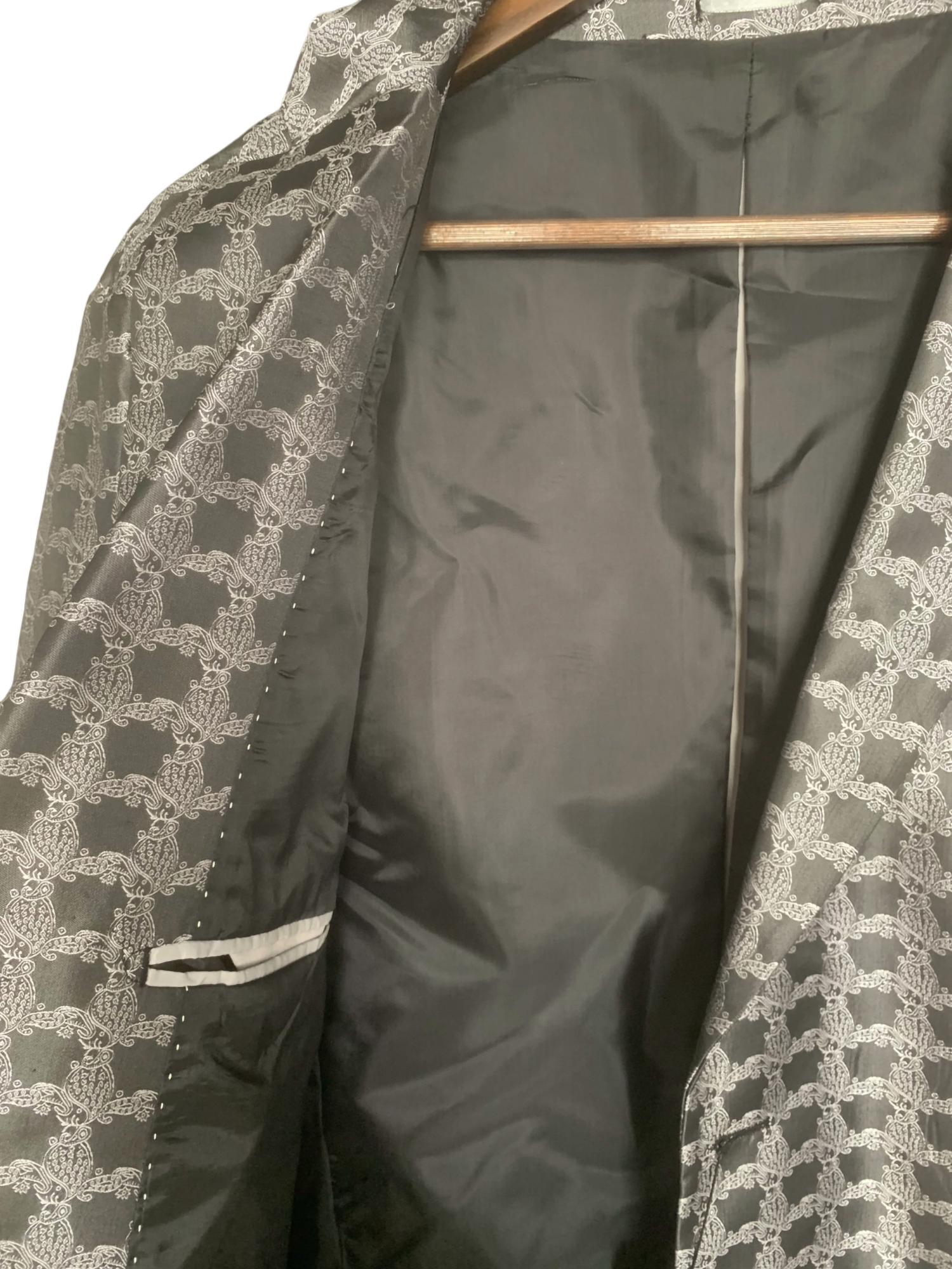 Mizumi Couture - Men Two-tone Checked Blazer