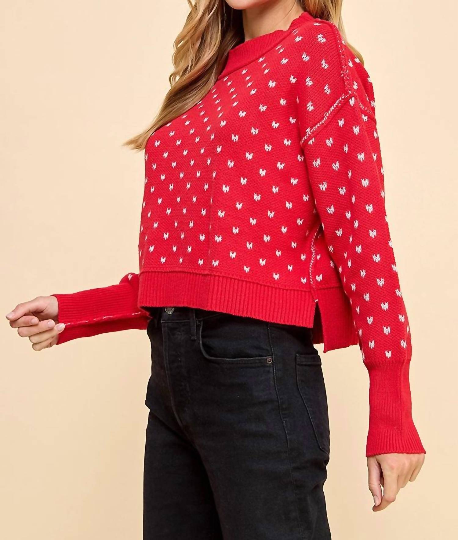 Tcec - I'm Yours Micro Heart Sweater