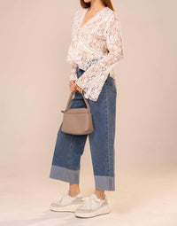 Blue B - Lumière Lace V-neck Blouse