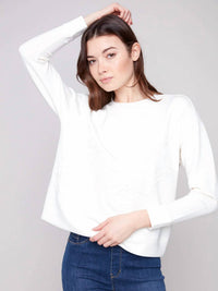 Charlie B - Scuba Knit Top