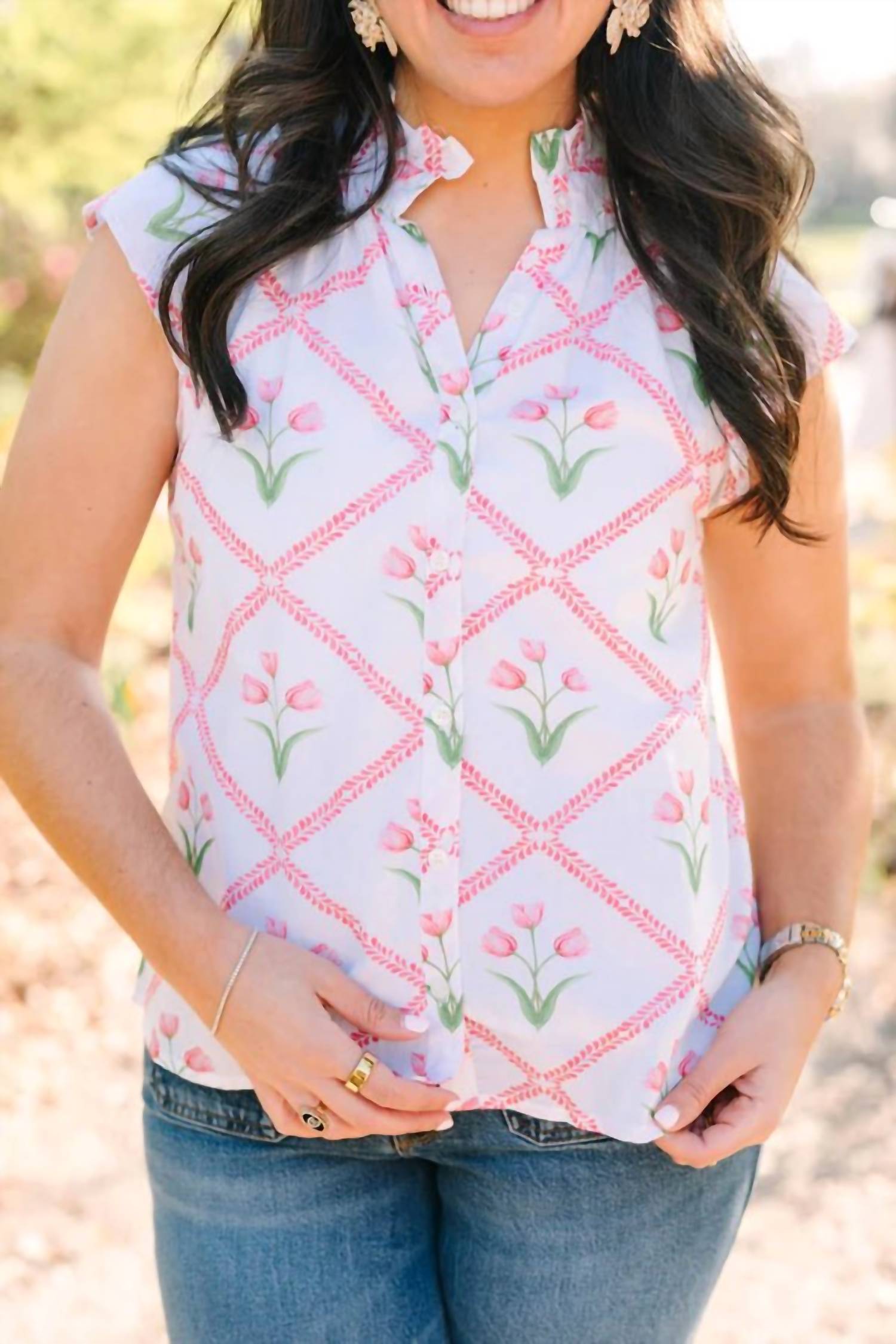 Victoria Dunn - Bays Blouse