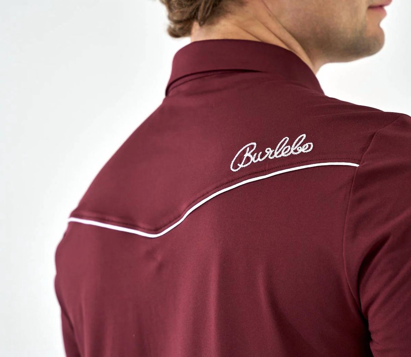 Burlebo - Pearl Snap Performance Polo