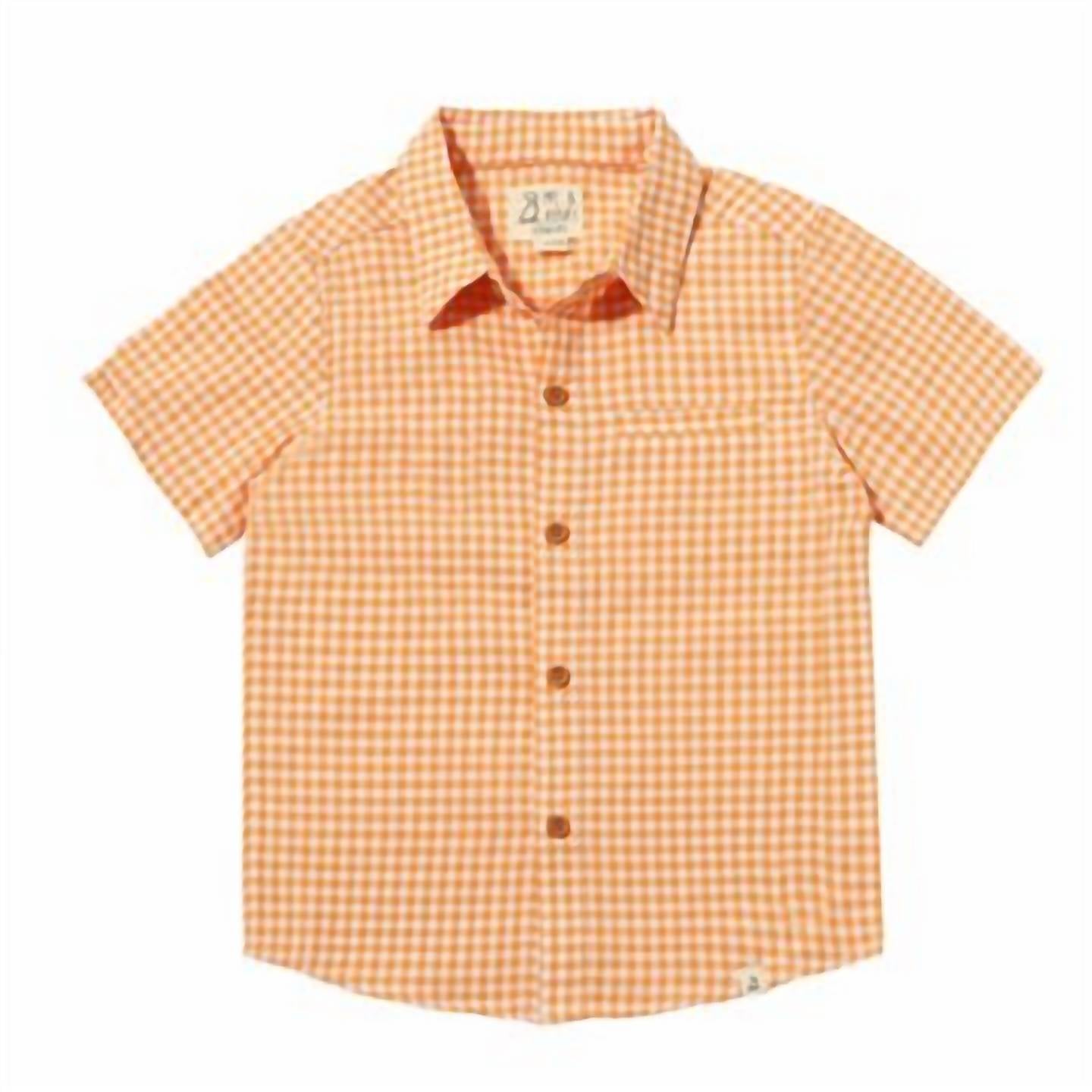 Me & Henry - Micro Plaid Shirt