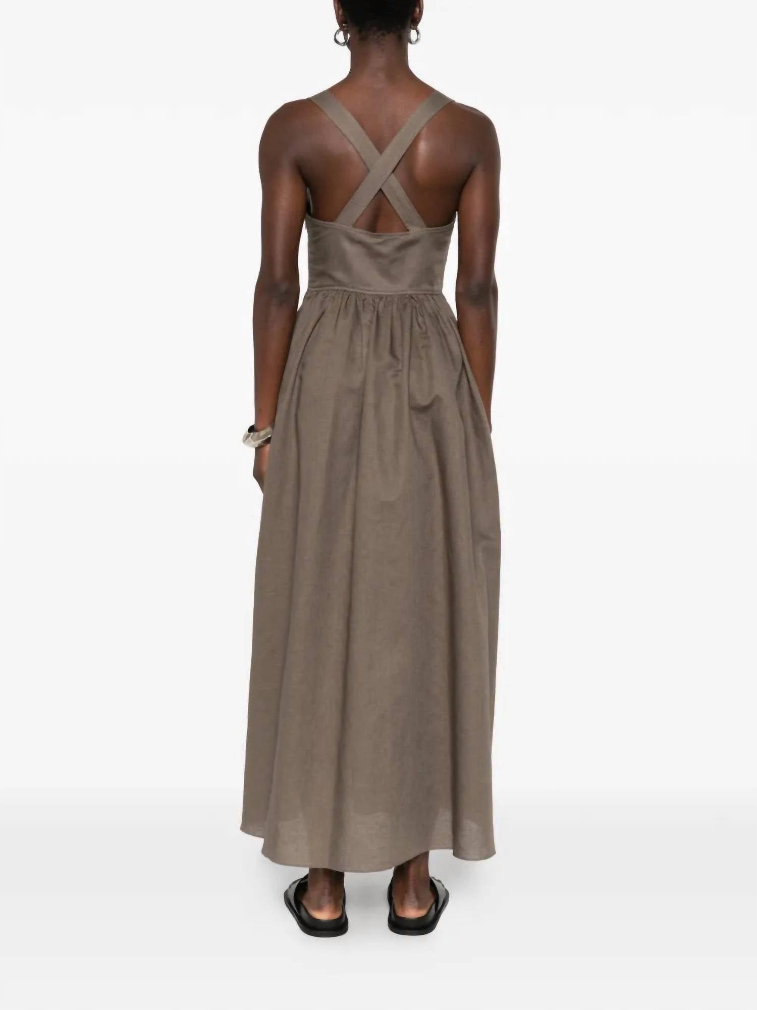 Matteau - Crossback Linen Dress