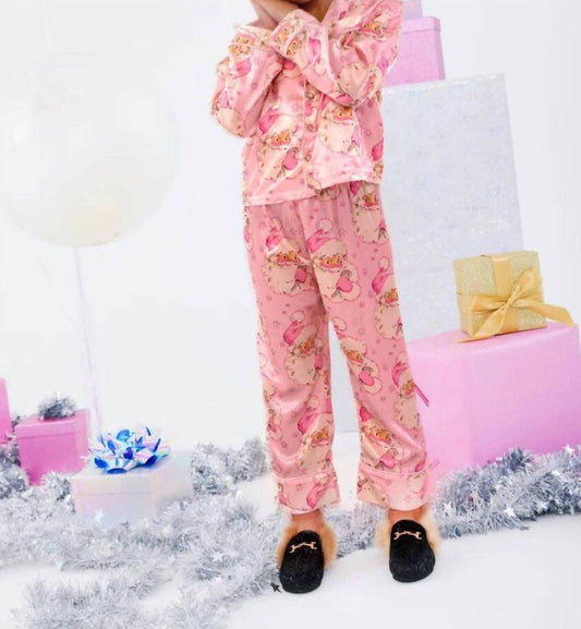 Lola + The Boys - Santa Love Silk Set