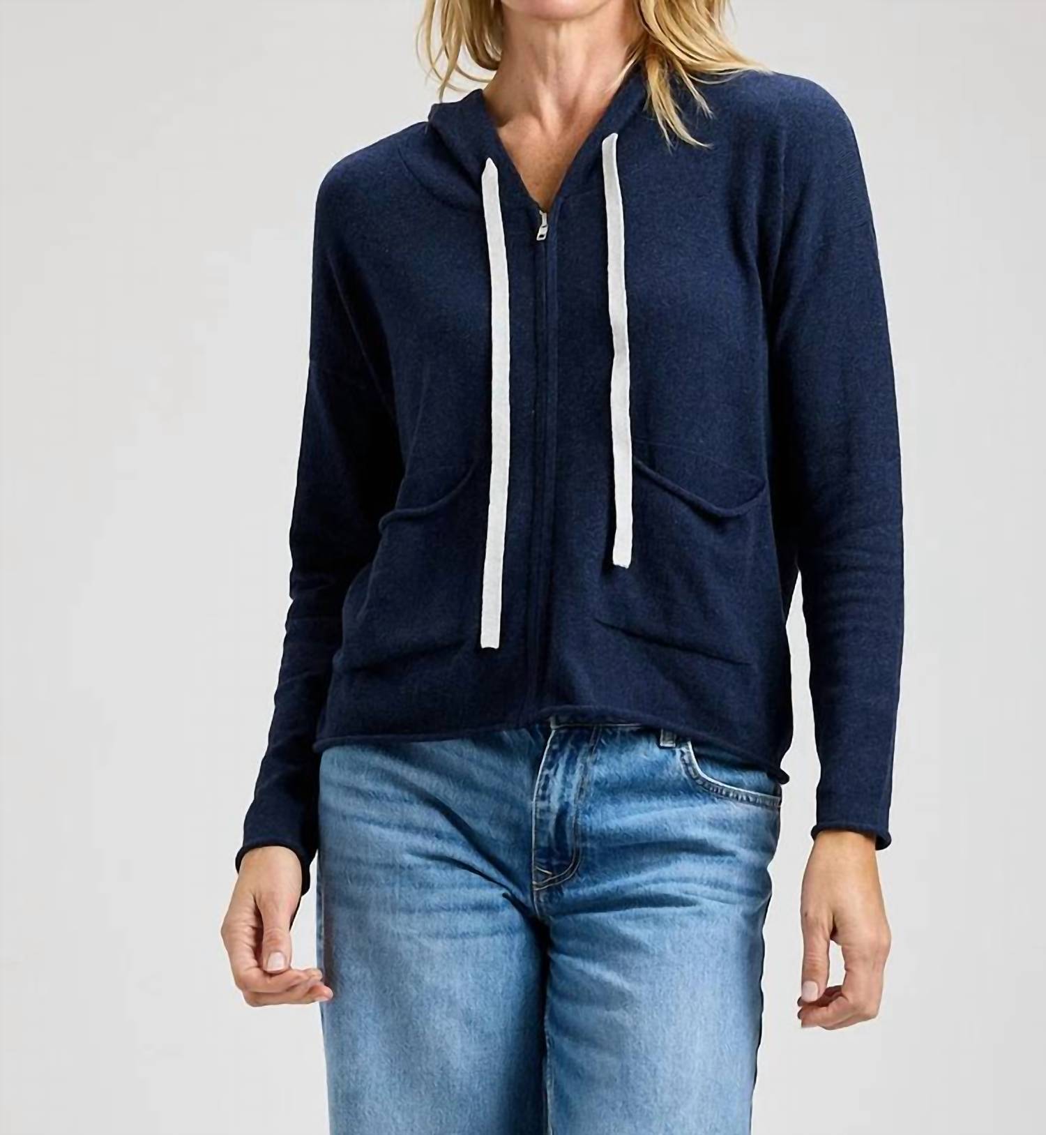 Zaket & Plover - Boxy Zip Hoodie
