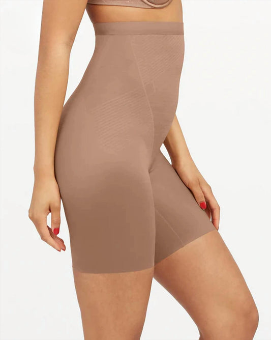Spanx - High-waisted Mid-thigh Shorts